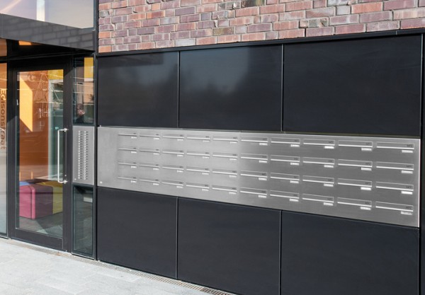 Mauerdurchwurf-Montage